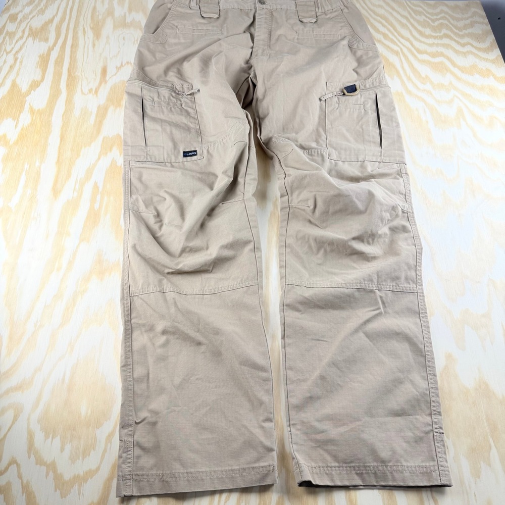 LA Police Gear Atlas‎ Tactical Pants Mens 38x36 Tan Khaki Ripstop Cargo LAPG